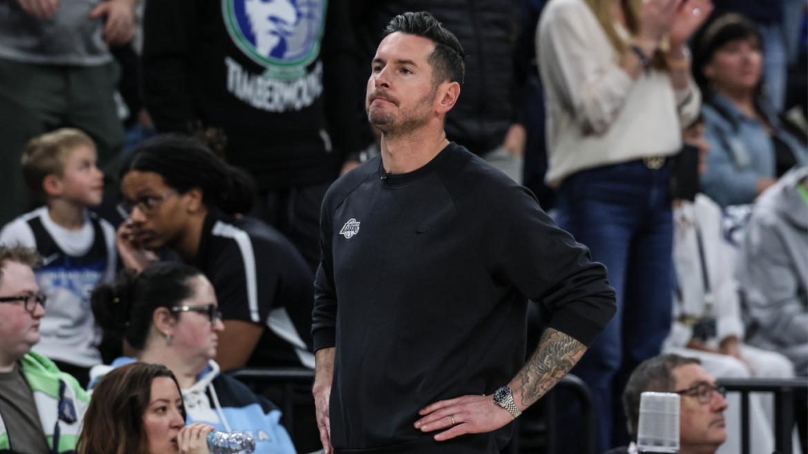 JJ Redick Storms Out of Press Conference After Clashing Over Lakers Lineup Question