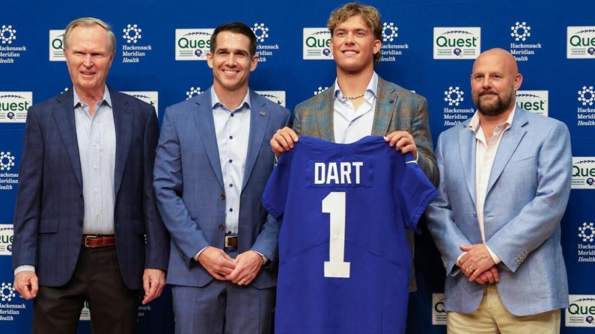 Giants GM Confirms Russell Wilson as Starter, Says Rookie Jaxson Dart Will Learn Behind Veteran