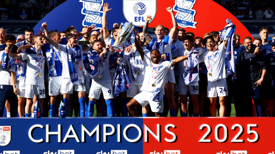 English Football League: Championship, League One, and League Two Promotion Winners