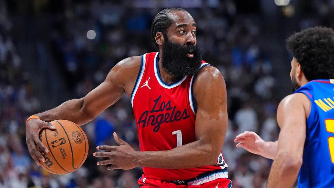 Harden’s Vanishing Act: Clippers Fall to Nuggets in Game 7 Collapse