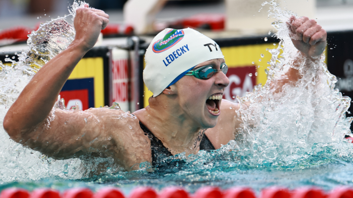 Katie Ledecky Shatters Her Own 800m Freestyle World Record Nearly a Decade After Historic 2016 Olympics Feat