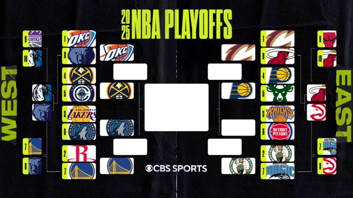2025 NBA Playoff Bracket: Warriors Advance, Second-Round Matchups Set