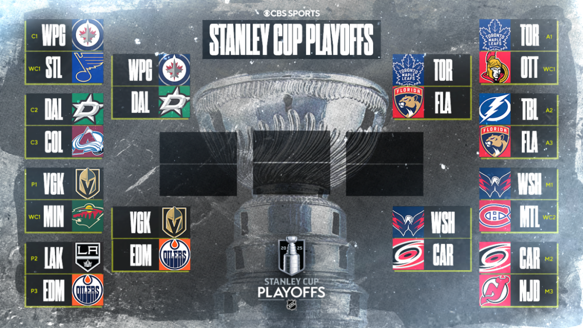 NHL Playoffs 2025: Panthers Rally to Even Series Against Maple Leafs – Full Stanley Cup Bracket, Schedule & Scores