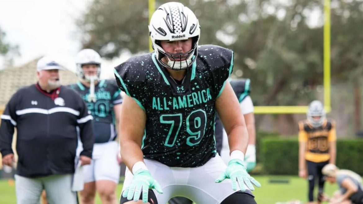 Top OT Jackson Cantwell’s Recruitment Heats Up as Miami Challenges Georgia, Oregon
