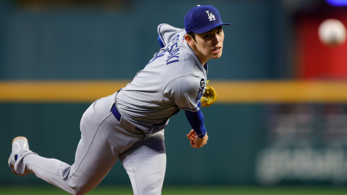 Dodgers’ Roki Sasaki Placed on IL With Shoulder Issue After Velocity Drop