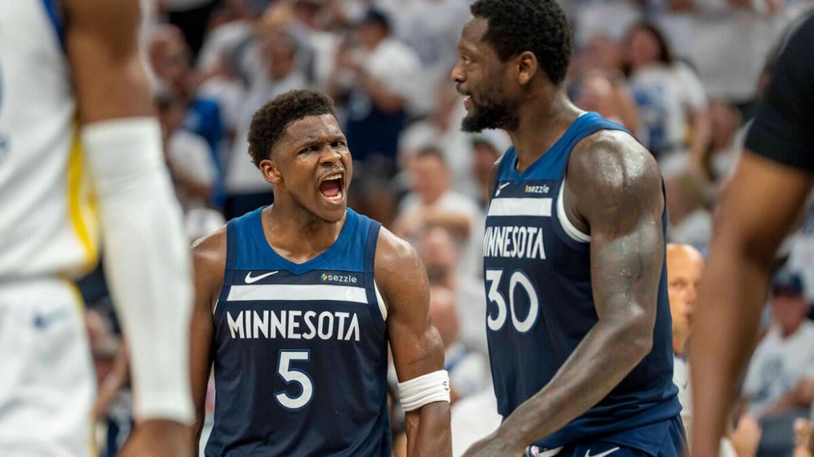 Anthony Edwards and Julius Randle Propel Timberwolves Past Warriors to West Finals