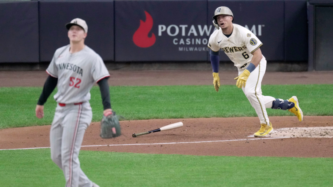 Twins’ 13-Game Winning Streak Ends After Brewers’ Chourio Steals the Show