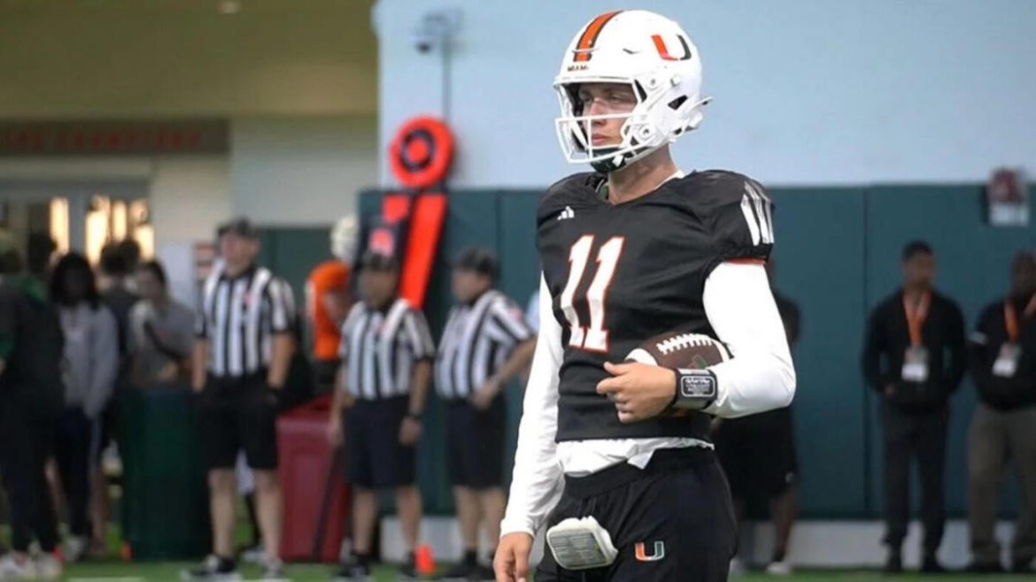 Mario Cristobal Draws Striking Parallels Between Carson Beck and Top NFL Draft Pick Cam Ward