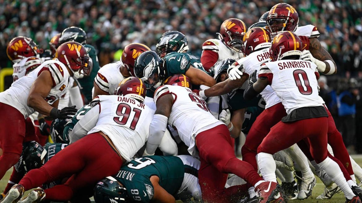 Commanders Linebacker Labels ‘Tush Push’ a ‘Cheapo Play,’ Demands Ban After NFC Championship Defeat