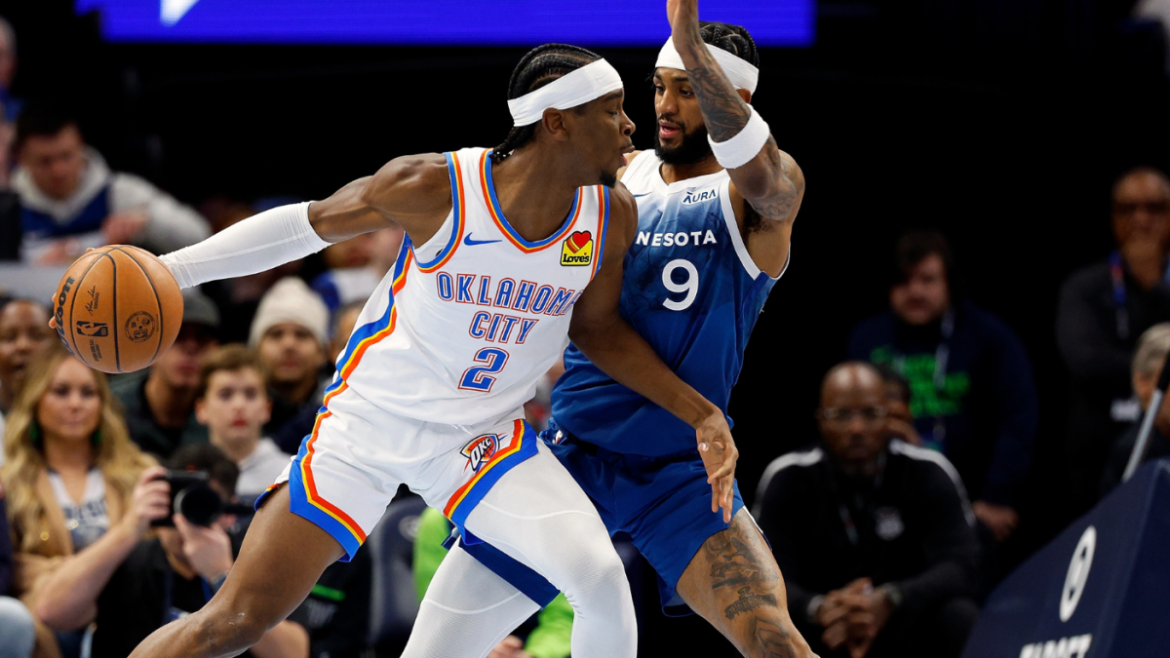 Thunder-Wolves Showdown: Can Nickeil Alexander-Walker Halt MVP Shai Gilgeous-Alexander?