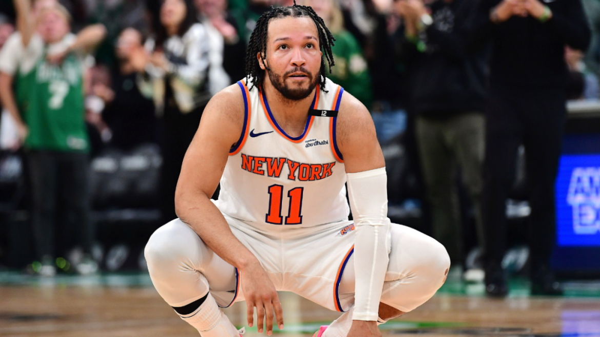 Jalen Brunson’s Viral Wave to Celtics Fans After Fouling Out in Game 5