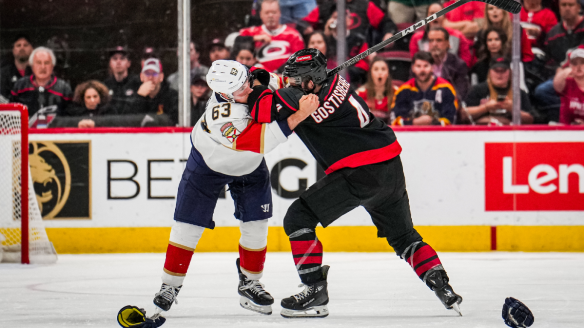 Shayne Gostisbehere’s Intentional Shot at Brad Marchand Sparks Hurricanes-Panthers Controversy