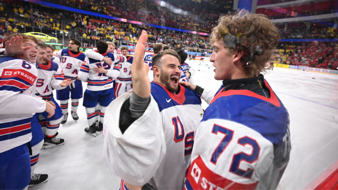 USA Hockey Captures First World Championship Gold Since 1933, Defeats Switzerland 1-0 in OT