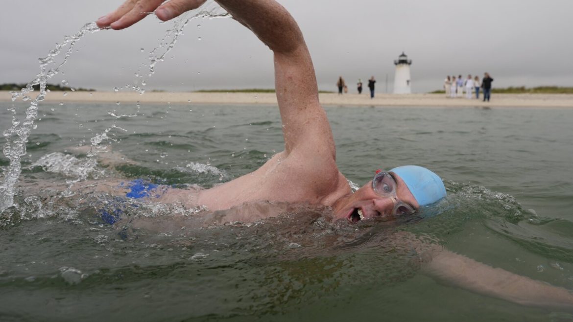 Swimmer Completes Martha’s Vineyard Circuit Ahead of ‘Jaws’ 50th Anniversary