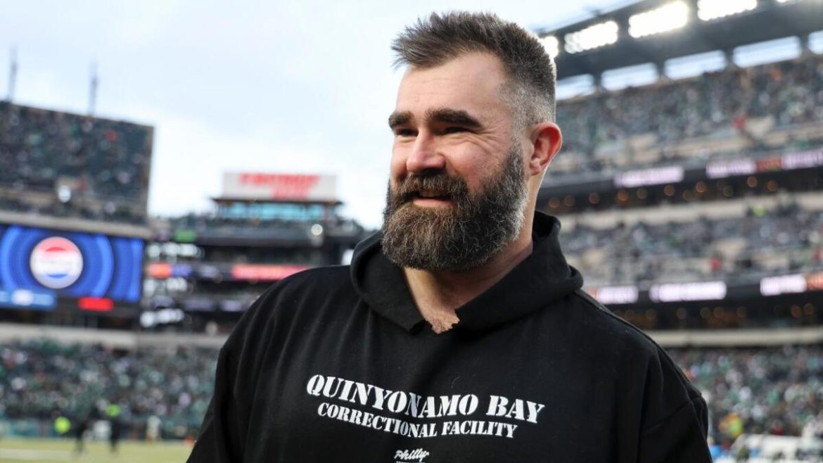 Jason Kelce Proposes Unique Showdown to Decide 2028 Olympic Flag Football Team
