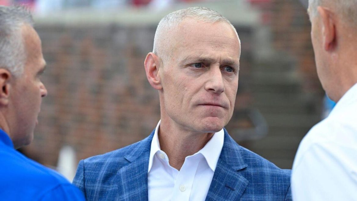 Big 12’s Brett Yormark Pushes Back Against SEC’s Greg Sankey Amid CFP Format Debate