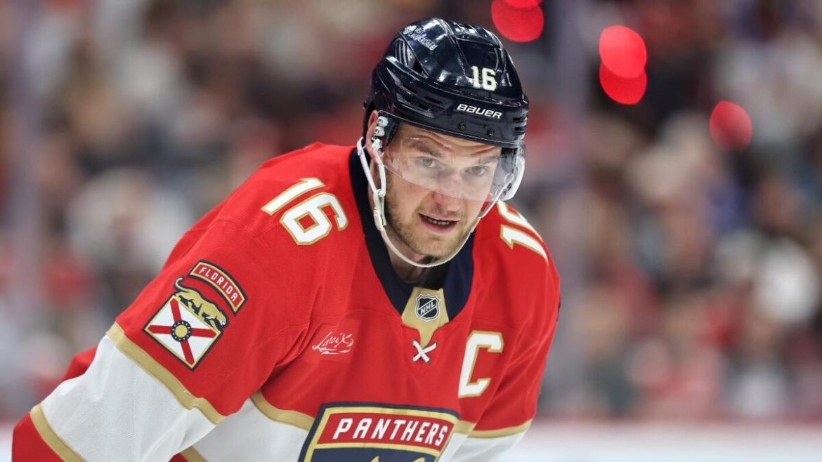 Panthers’ Aleksander Barkov Surprised with Selke Trophy by Children’s Hospital Patients