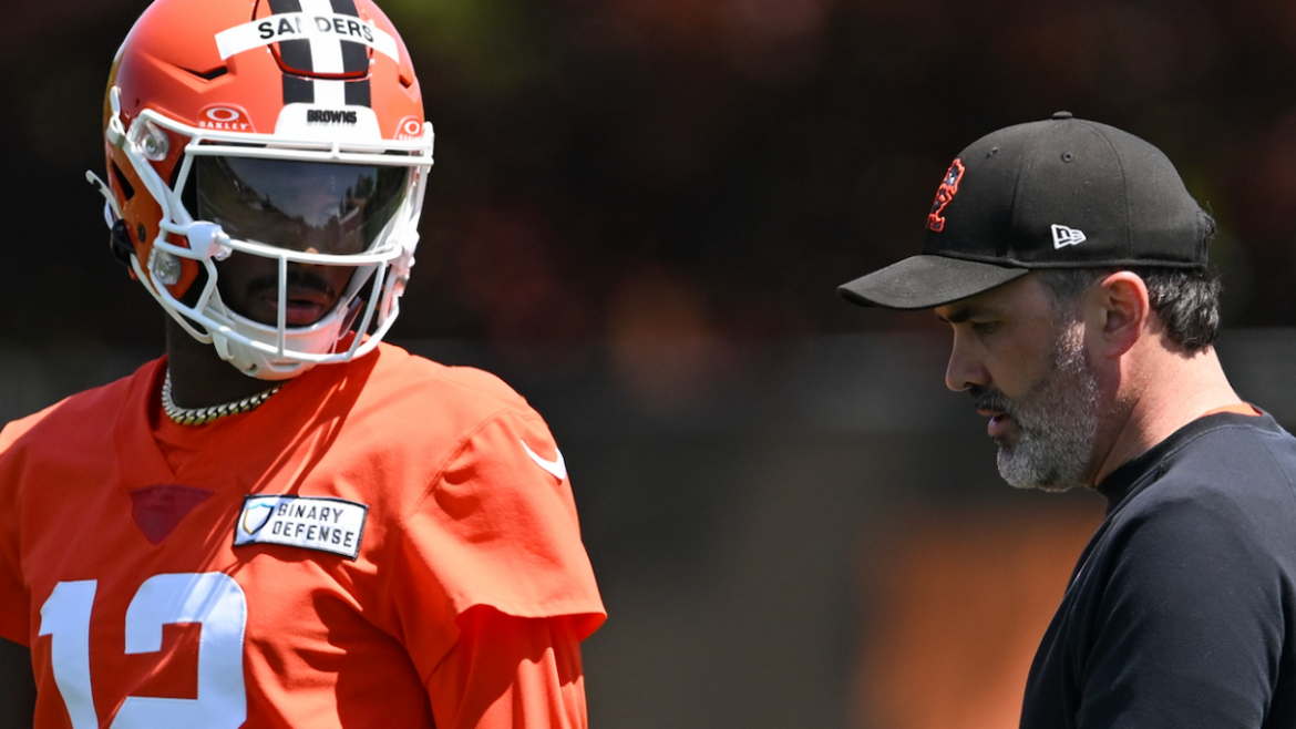 Stefanski on Sanders and Gabriel: “Both Thriving in Browns’ QB Battle”