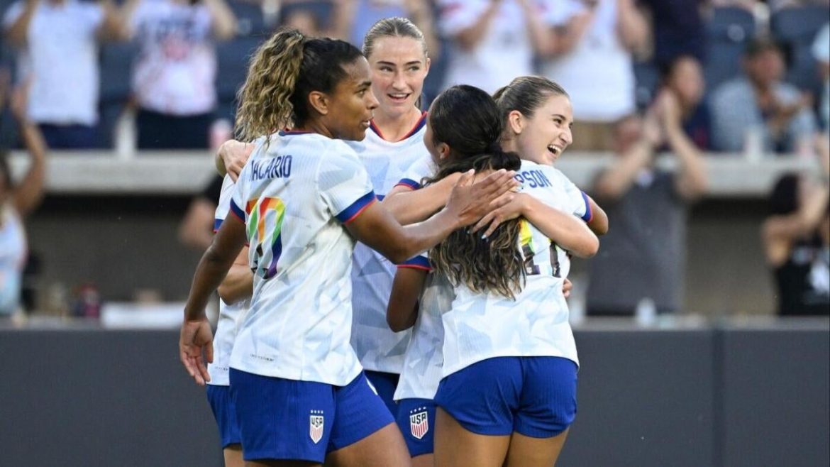 USWNT Crushes Jamaica: Sentnor and Biyendolo Shine with Braces in Dominant Victory