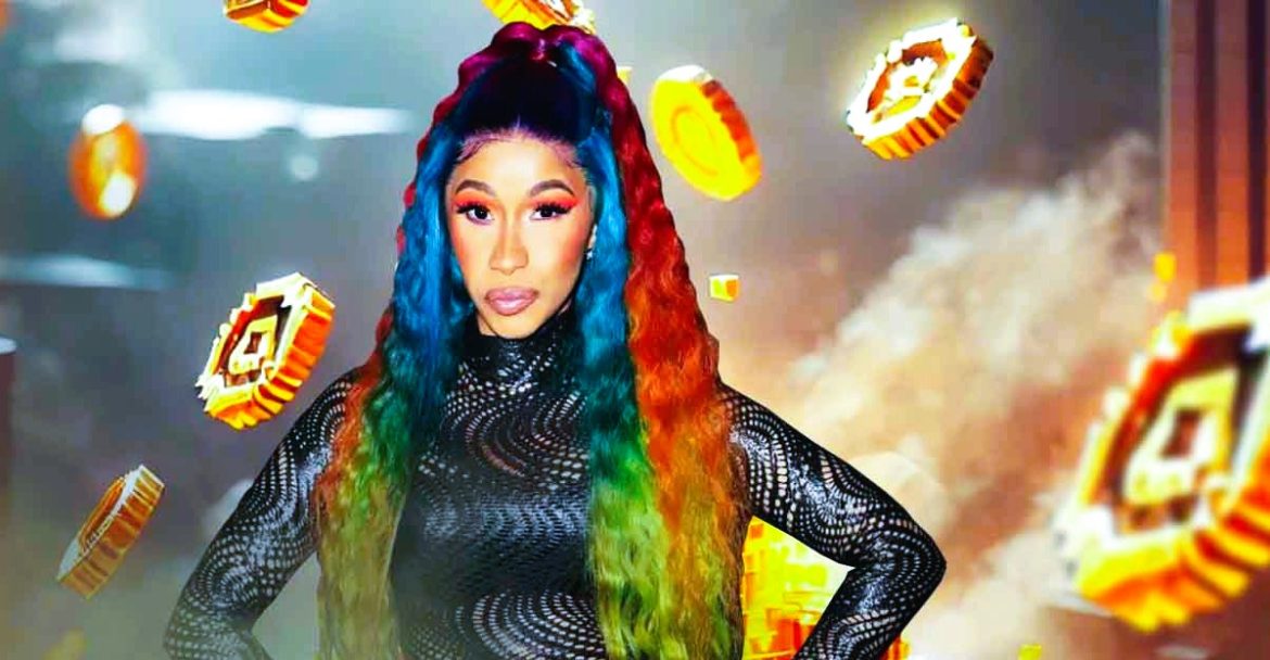 Cardi B Backs WAP Memecoin—Token Plummets 80% in 24 Hours
