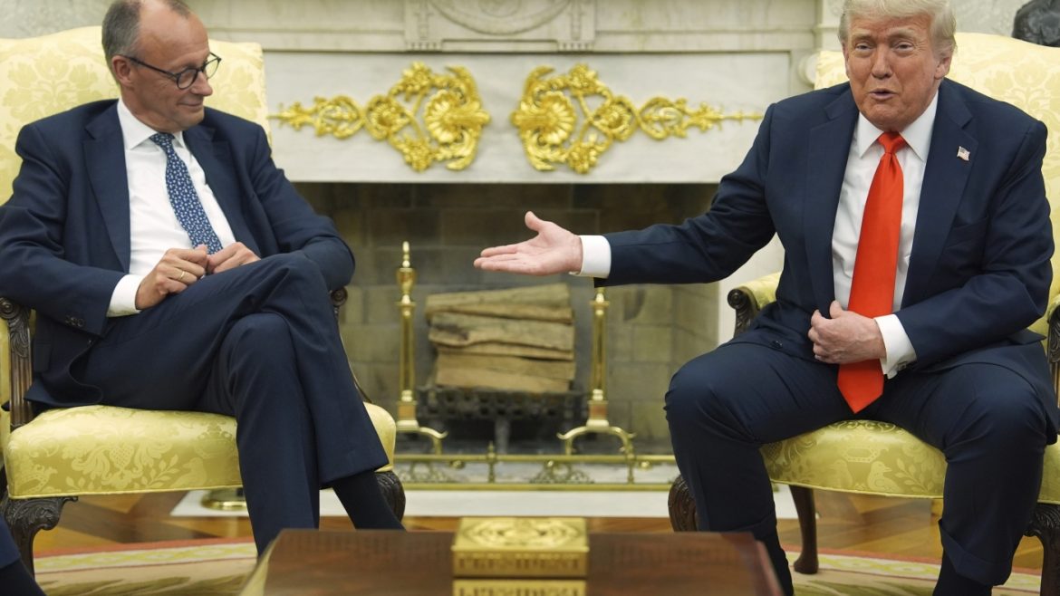 Trump Suggests Ukraine and Russia Should ‘Fight for AI’