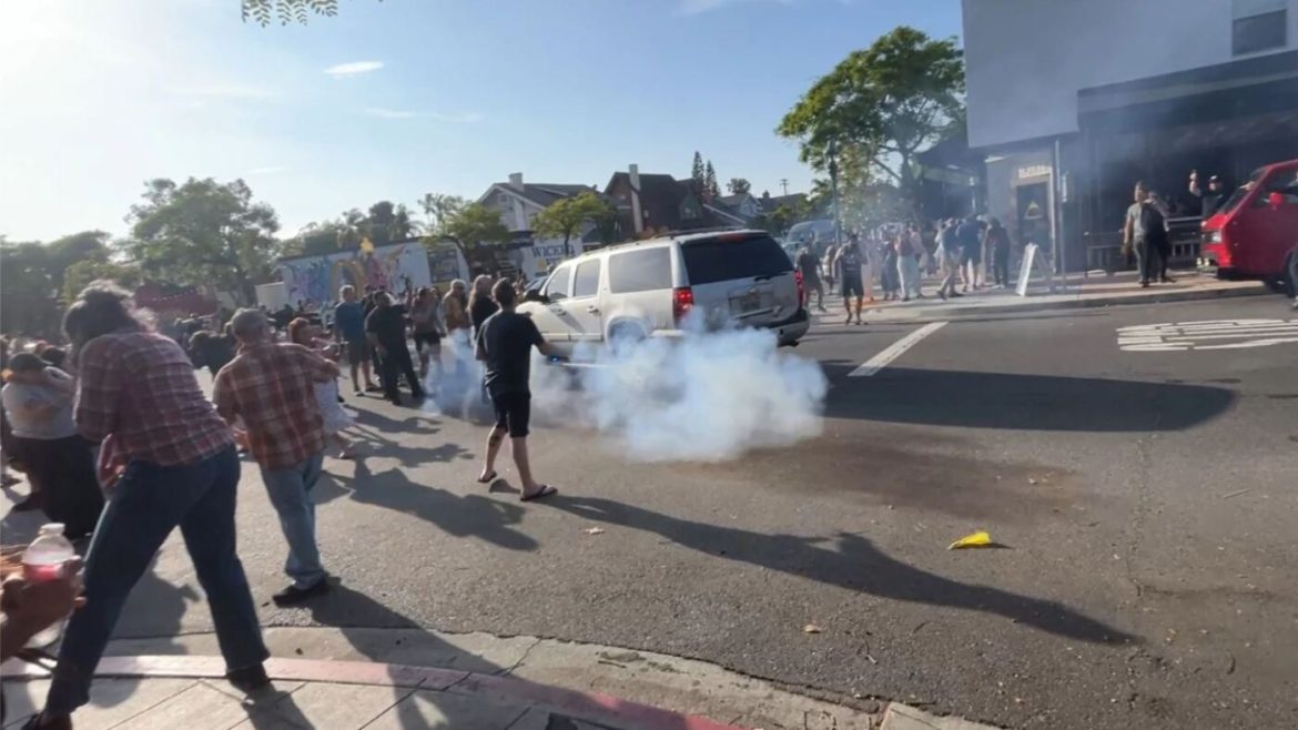 Tensions Mount as Protesters Clash with ICE Agents During Raids