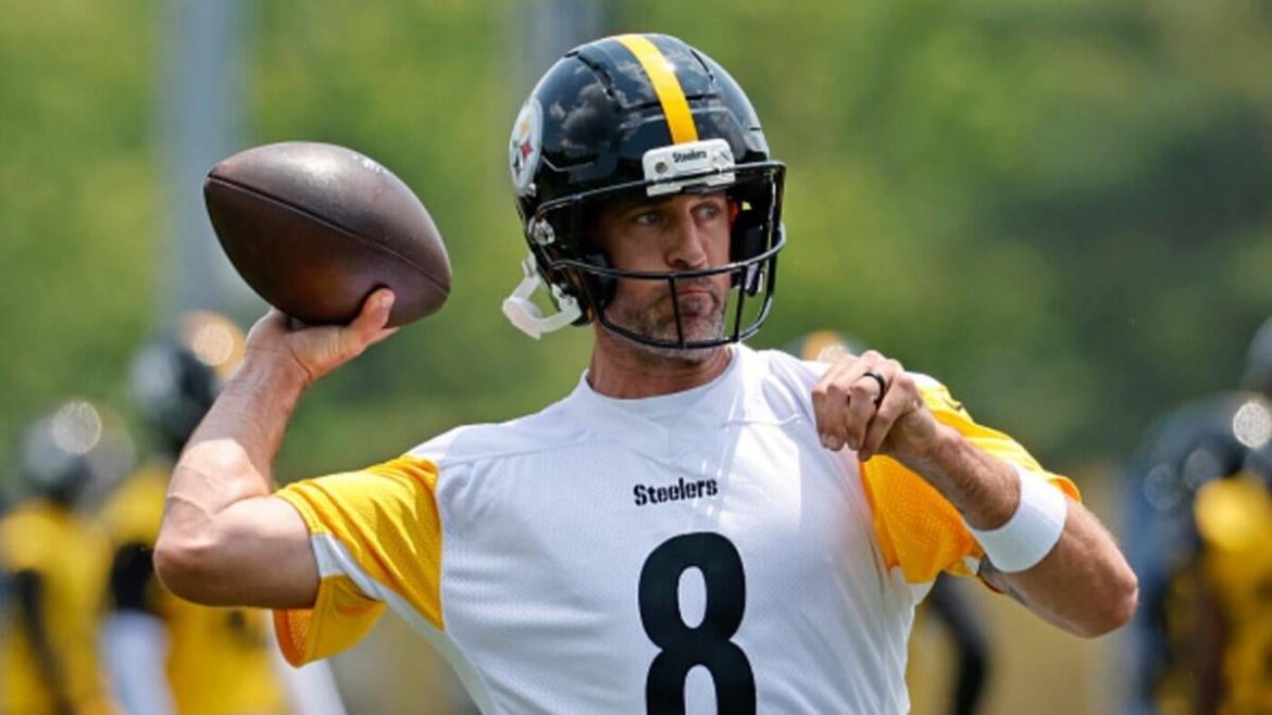 Aaron Rodgers on Joining the Steelers: The Perfect Fit and Mentoring Rookie Will Howard