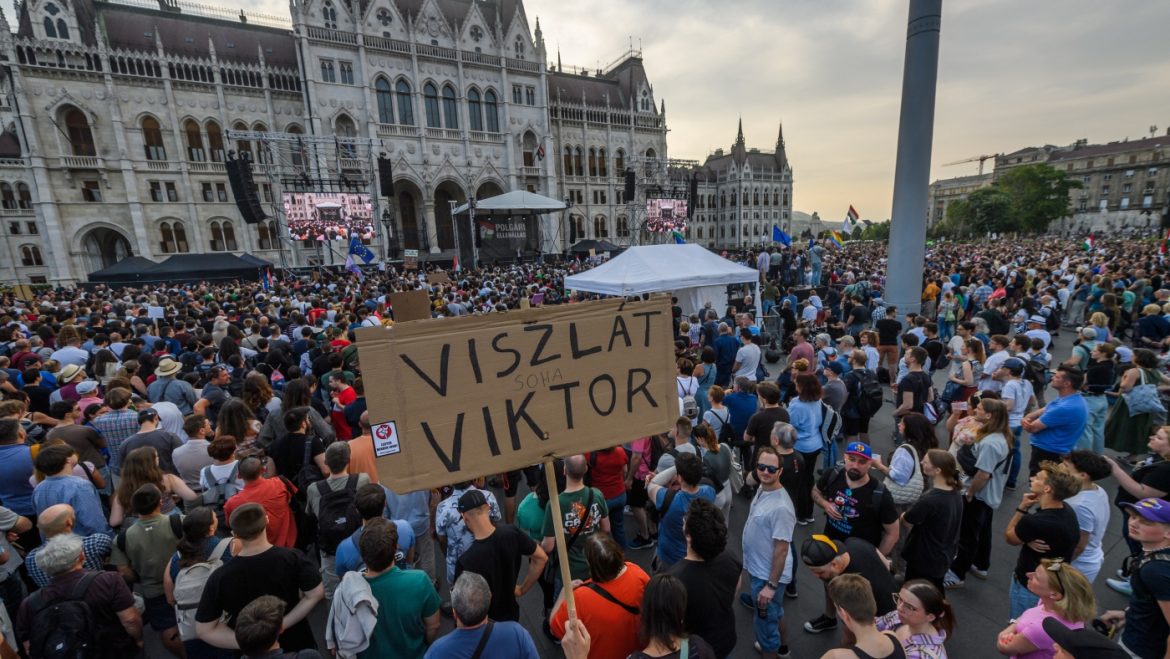 Hungarians Unite in Massive Protest Against Orbán’s Government