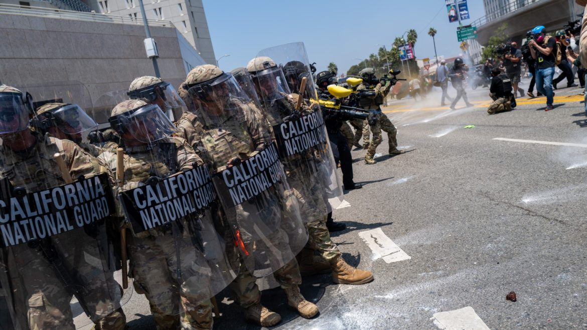 Military Presence in LA Amid Protests and Trump’s Criminal Case Appeal