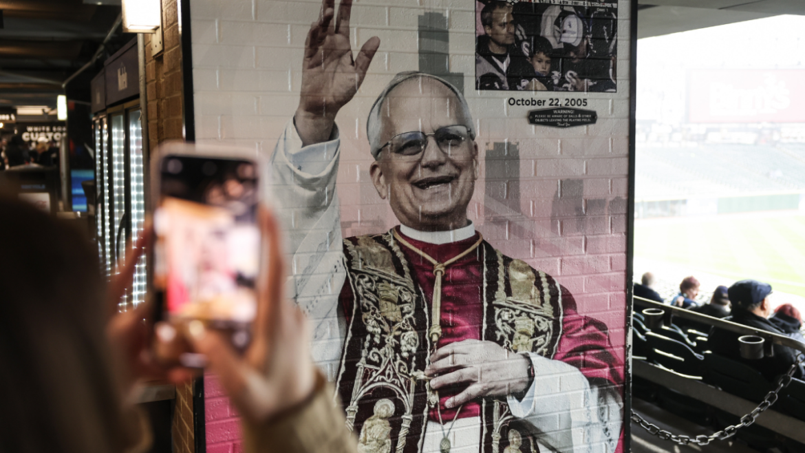 Pope Leo XIV Sports White Sox Hat in Vatican, Celebrating Chicago Roots