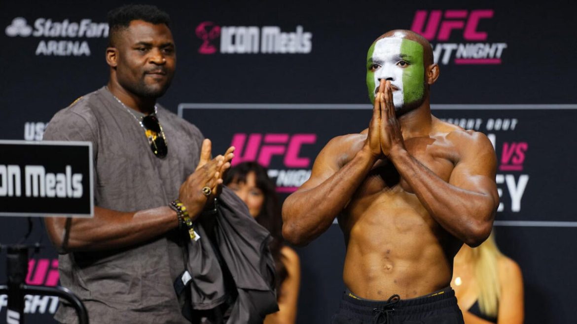 Francis Ngannou’s Surprise UFC Return at Fight Night Weigh-Ins