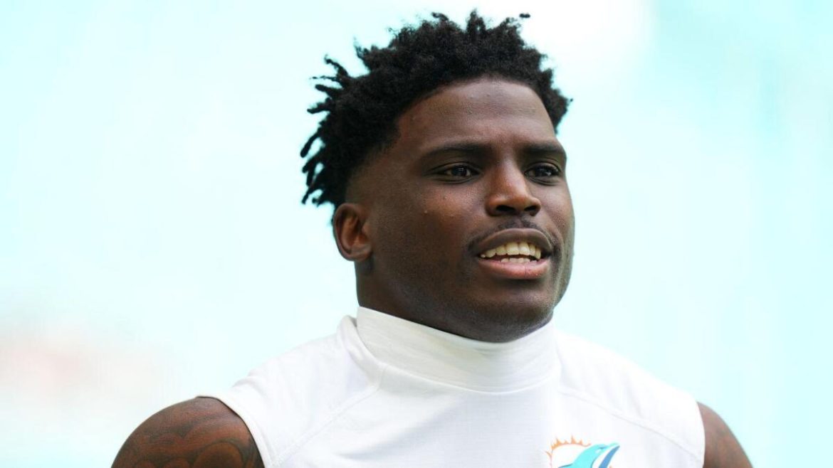 Dolphins’ Tyreek Hill Shows Off Lightning Fast 100m Time Ahead of Potential Race with Olympic Gold Medalist Noah Lyles
