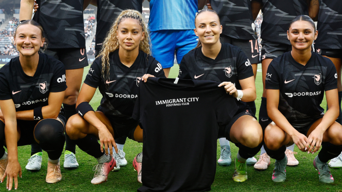 Angel City FC’s ‘Immigrant City’ Shirts: Standing Up Against ICE Raids in L.A.