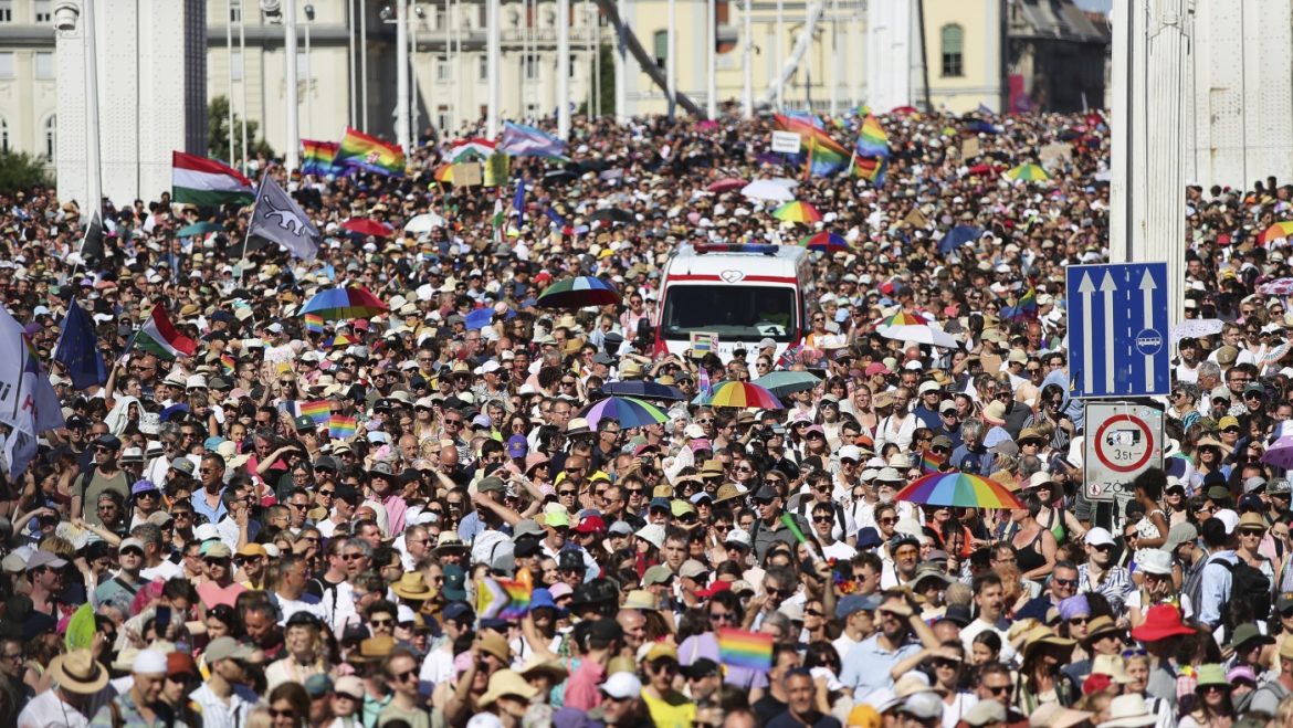 Budapest Pride March Defies Ban