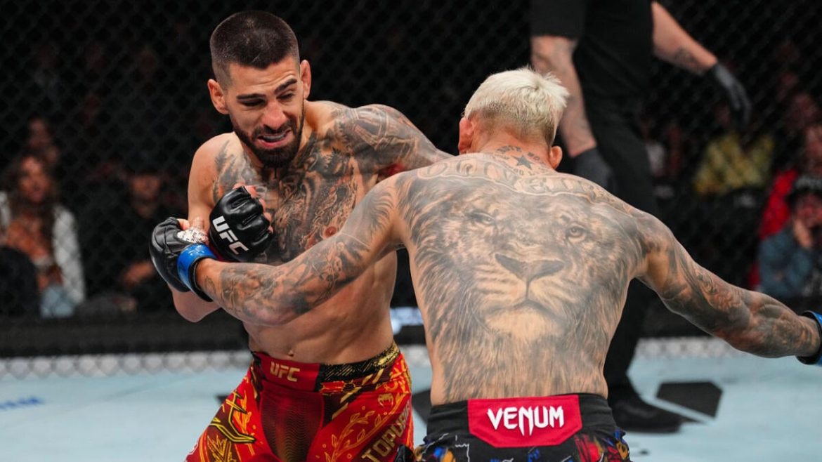 Topuria Dethrones Oliveira in UFC 317