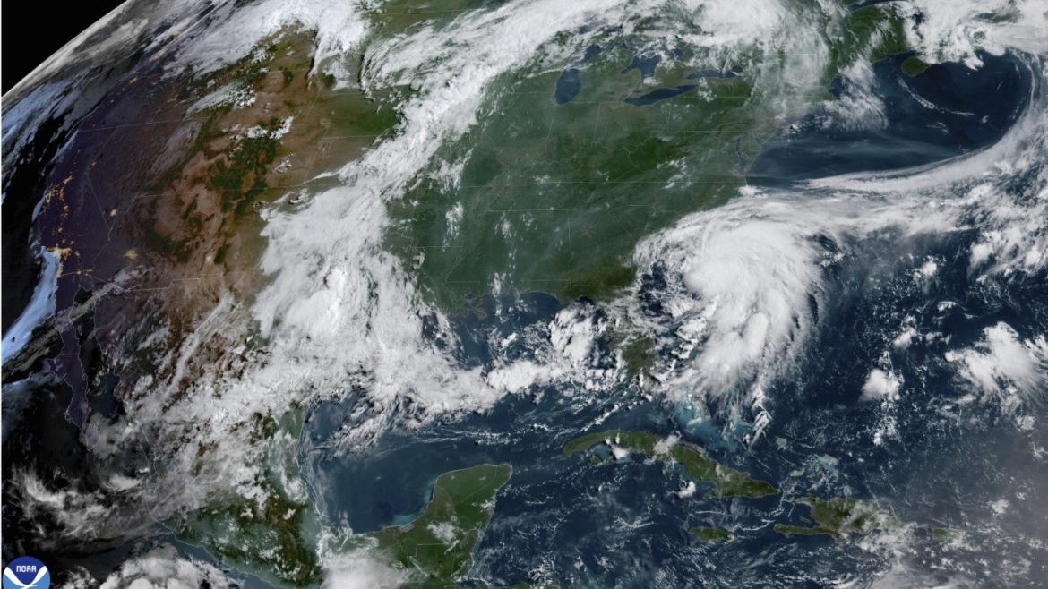 Chantal Nears South Carolina Landfall