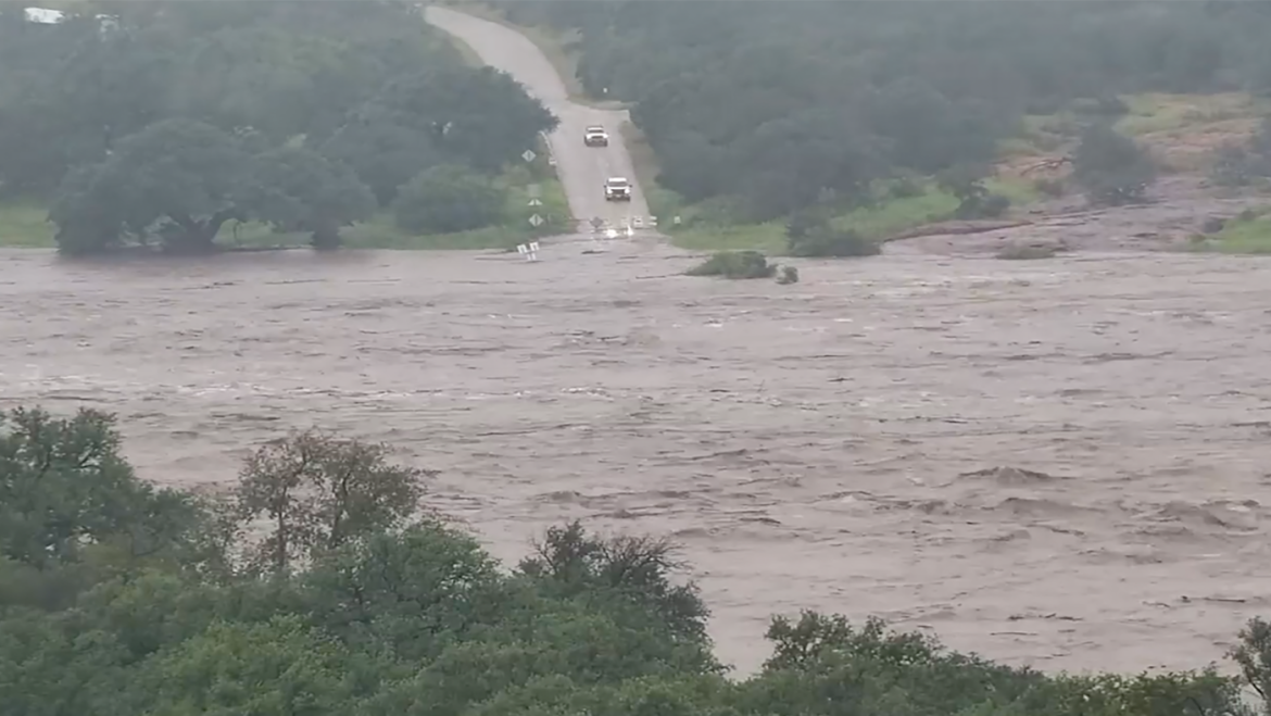 Flooding Llano River in Minutes