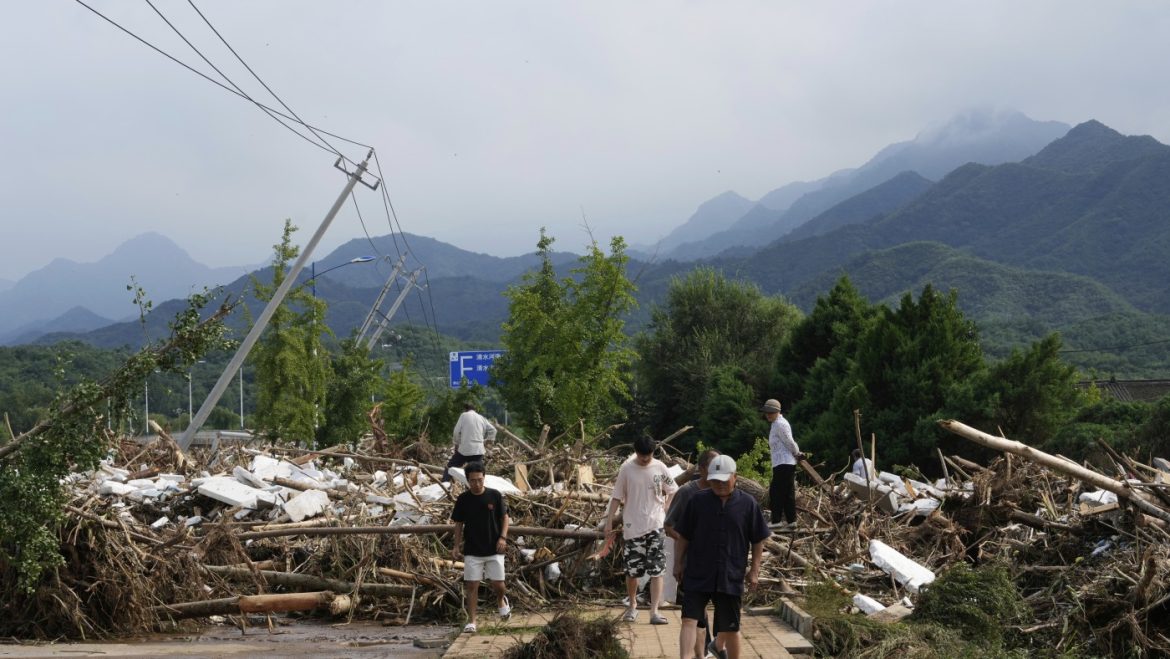 Floods Near Beijing Claim 34 Lives