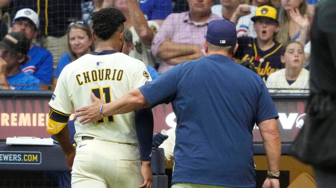 Brewers’ Chourio on IL with Hamstring Strain